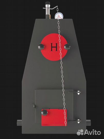 Твердотопливный котёл 12 квт