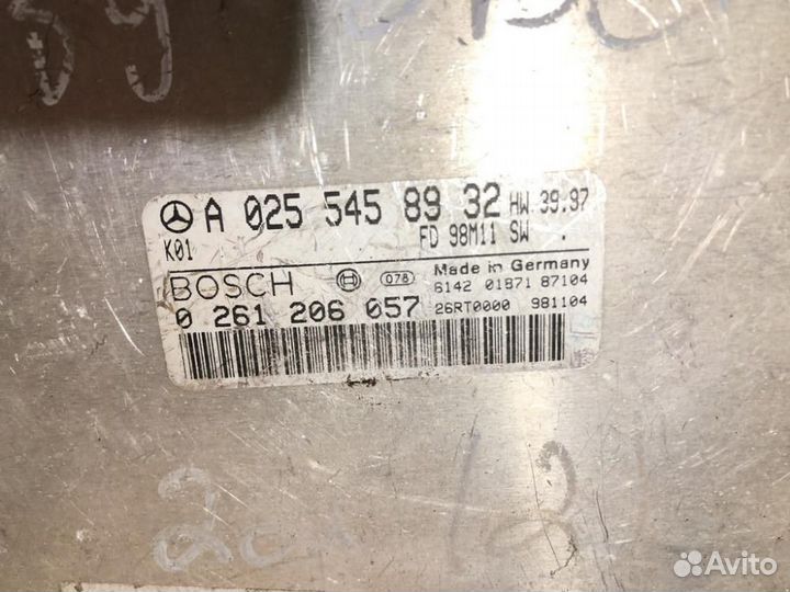 Блок управления двигателем S450 220