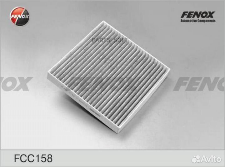 Fenox FCC158 Фильтр салона renault laguna 95-04 уг