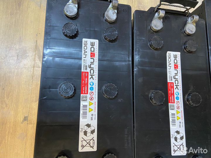 Аккумулятор Камаз грузовой 190Ah Запуск завод zubr