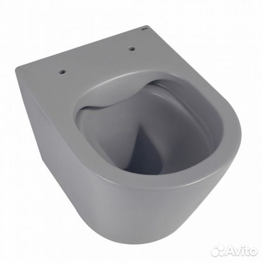 Унитаз подвесной Abber Bequem AC1102MG безободковый