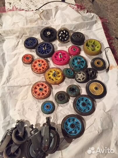 Колесики от детского самоката