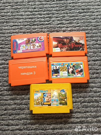 Игровая приставка Dendy Junior с играми