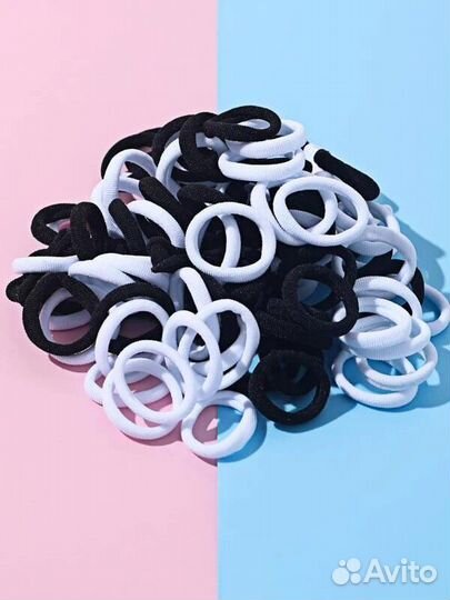 Резинки для волос детские 70 шт