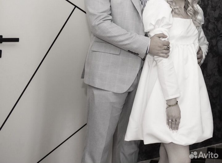 Платье на роспись, свадьба,вечер