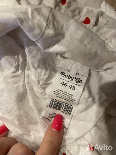 Панамка детская новая для девочки 46-48