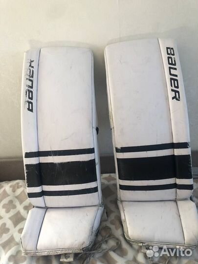 Вратарские щитки bauer sr