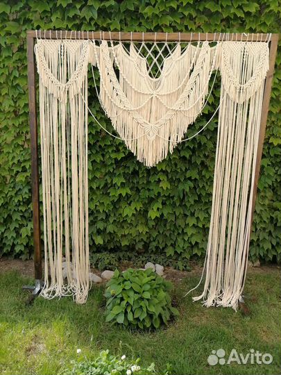 Арка макраме