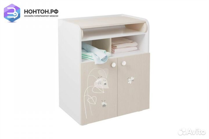 Комод French 1270 amis белый / дуб пастельный