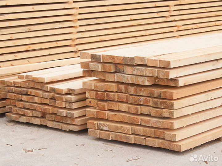 Доска обрезная, 1 сорт, сосна