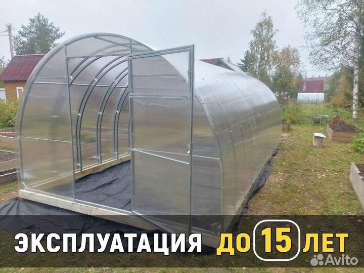 Теплицы из поликарбоната оцинкованные