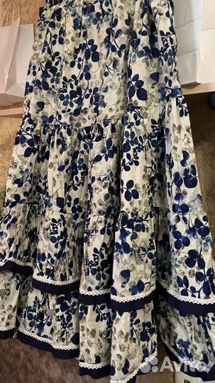 Юбка витнажная