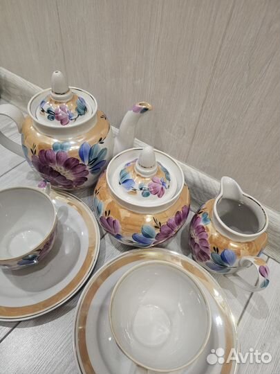 Фарфоровый чайный сервиз СССР, Дулёво
