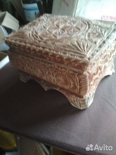 Шкатулка деревянная СССР