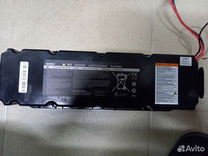 Аккумуляторы для ninebot g 30 lp