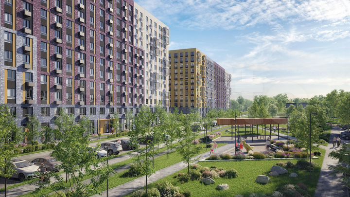 2-к. квартира, 43,5 м², 5/12 эт.