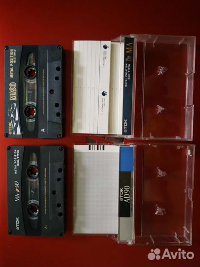 Компакт кассета TDK MA 90 Metal Position