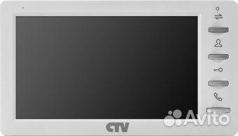 Видеодомофон CTV-M1701 Plus белый