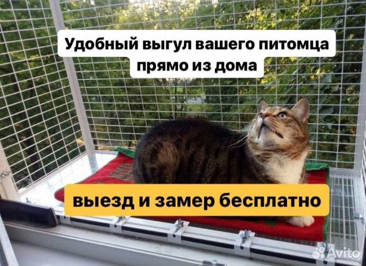 Балкон для кошек