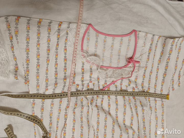 Сорочка женская СССР, хлопок