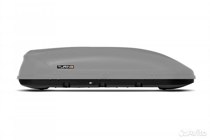 Автобокс на крышу Turino Medium серый