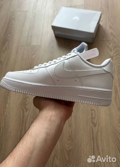 Кроссовки Nike AIR force 1 белые