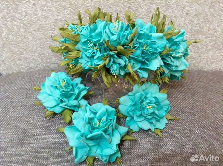 Ободки, заколки, резинки ручной работы из фома