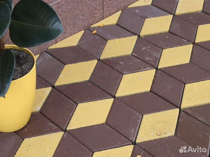 Брусчатка ромб колормикс