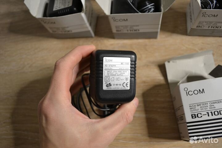 Адаптер зарядное устройство icom