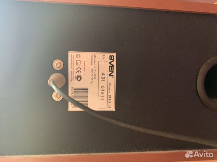 Колонки sven sps 611 s
