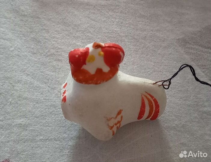 Новогодняя игрушка петушок