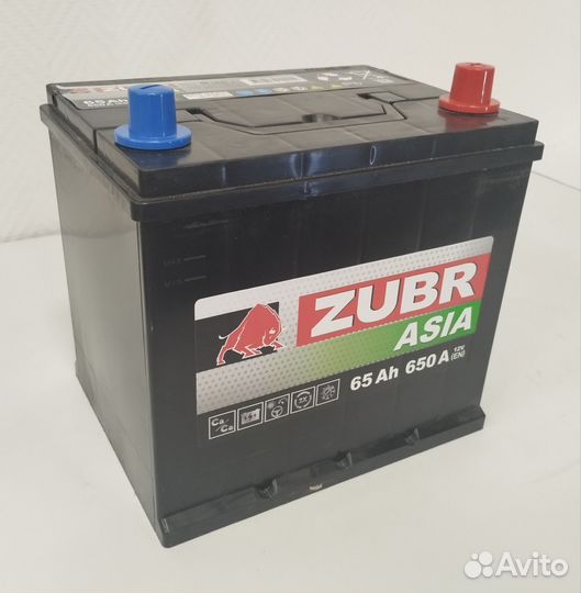 Zubr 65Ач 650А на Солярис и Кио Рио