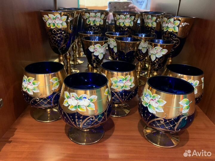 Фужеры богемия чехия