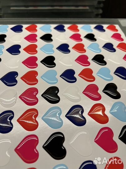 Изготовление объемных наклеек