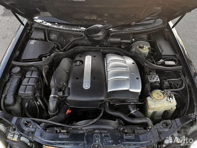 Подкапотка Mercedes w210