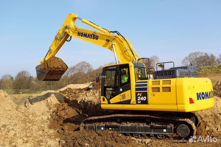 Разбор Коматсу Komatsu экскаваторы