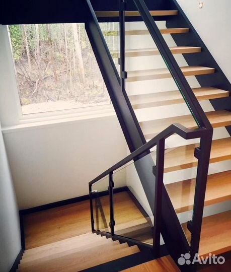 Облицовка бетонных лестниц