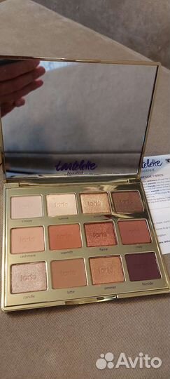 Палетка теней Tarte Toasted новая