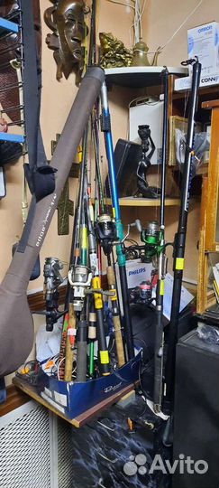 Удочки и спининги бу оборудованные с ломбарда от