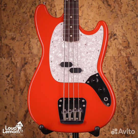 Fender MB98-70SD Mustang Bass Fiesta Red 1998