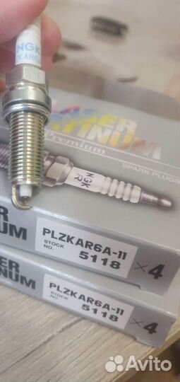 5118/plzkar6a-11 свеча зажигания 4 шт комплект