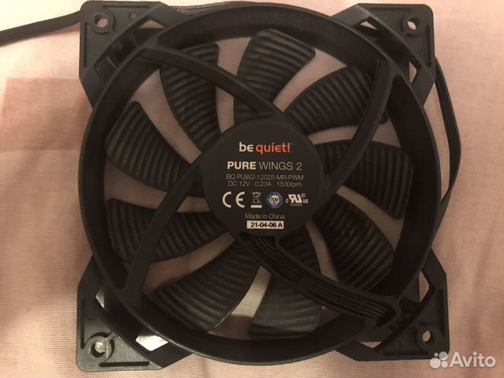 Вентилятор Be Quiet Pure Wings 2 120mm