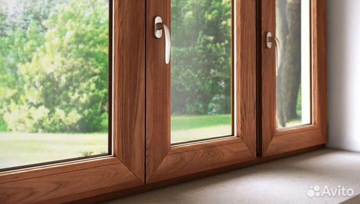 Пластиковые окна цветные остекление пвх