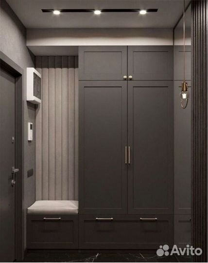 Шкаф на заказ минимализм