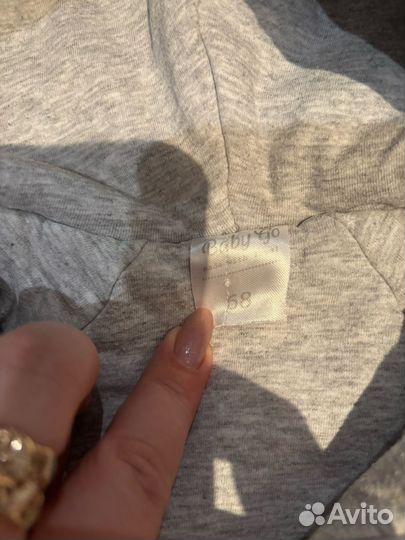 Теплый комбинезон Baby Go 68см