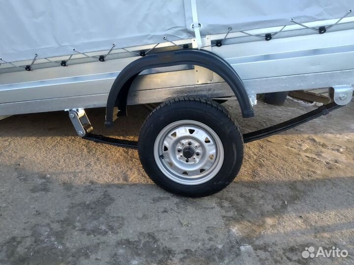 Прицеп легковой два снегохода