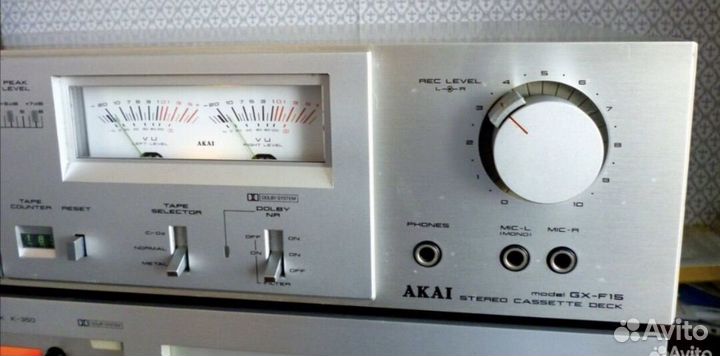 Дека кассетная akai gx f15