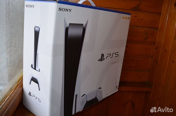 Коробка от PS5