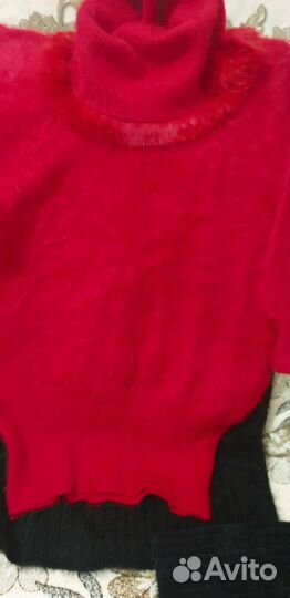 Кофта Ангора Корея р.52 Новая