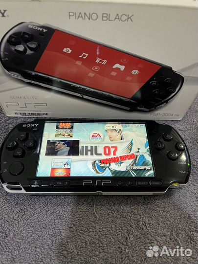 Sony PSP 3008 + игры, коробка, прошитая
